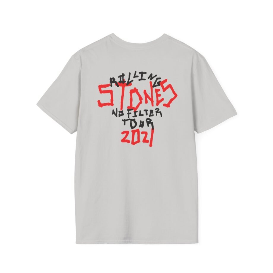 RS No Filter Hand Drawn Tongue Unisex Softstyle T-Shirt
