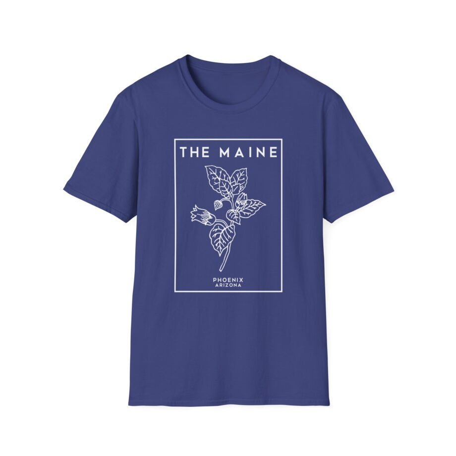 The Maine Flower Unisex Softstyle T-Shirt