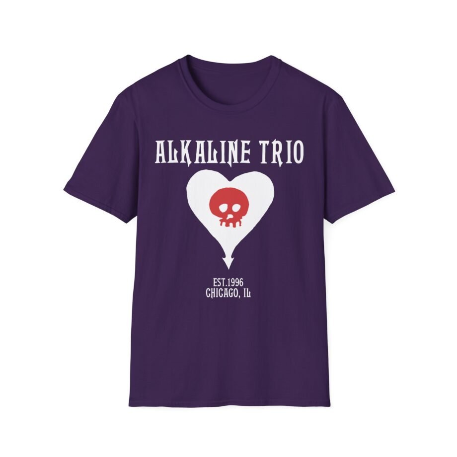 Alkaline Trio Heartskull Album Icons Unisex Softstyle T-Shirt