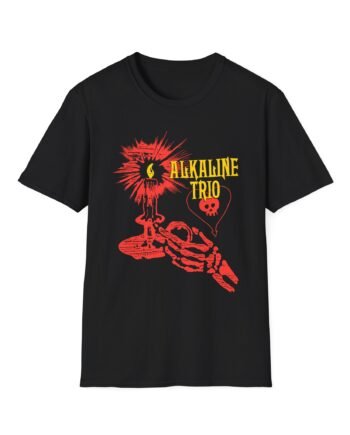 Alkaline Trio Skele Candle Unisex Softstyle T-Shirt