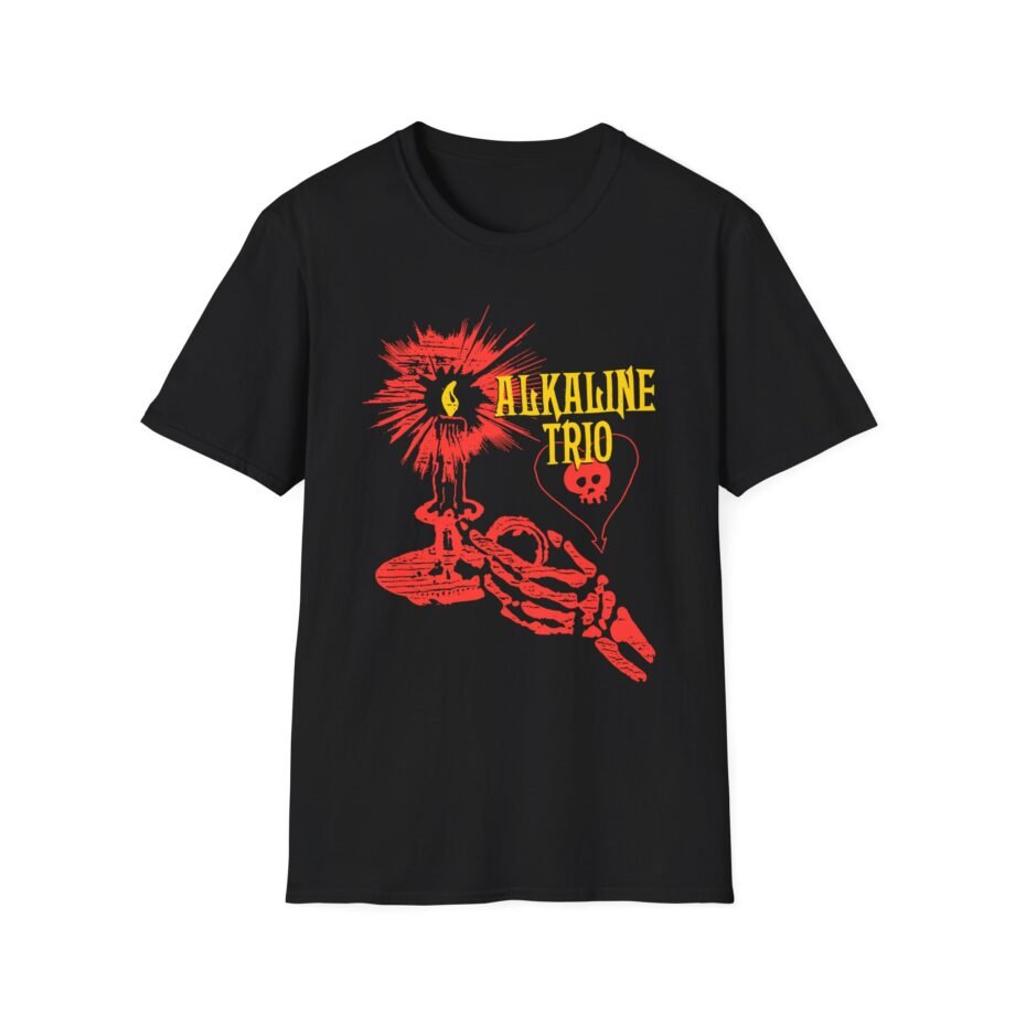 Alkaline Trio Skele Candle Unisex Softstyle T-Shirt