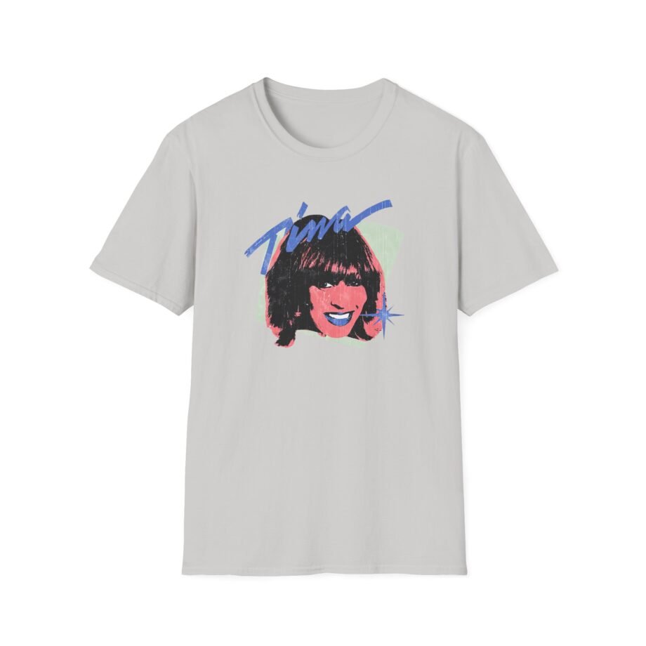 Tina Turner Portrait Unisex Softstyle T-Shirt