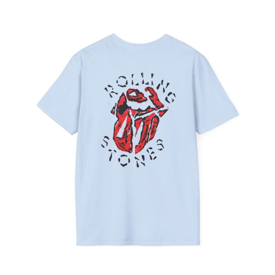 Rolling Grrr! Painted Diamond Tongue Unisex Softstyle T-Shirt