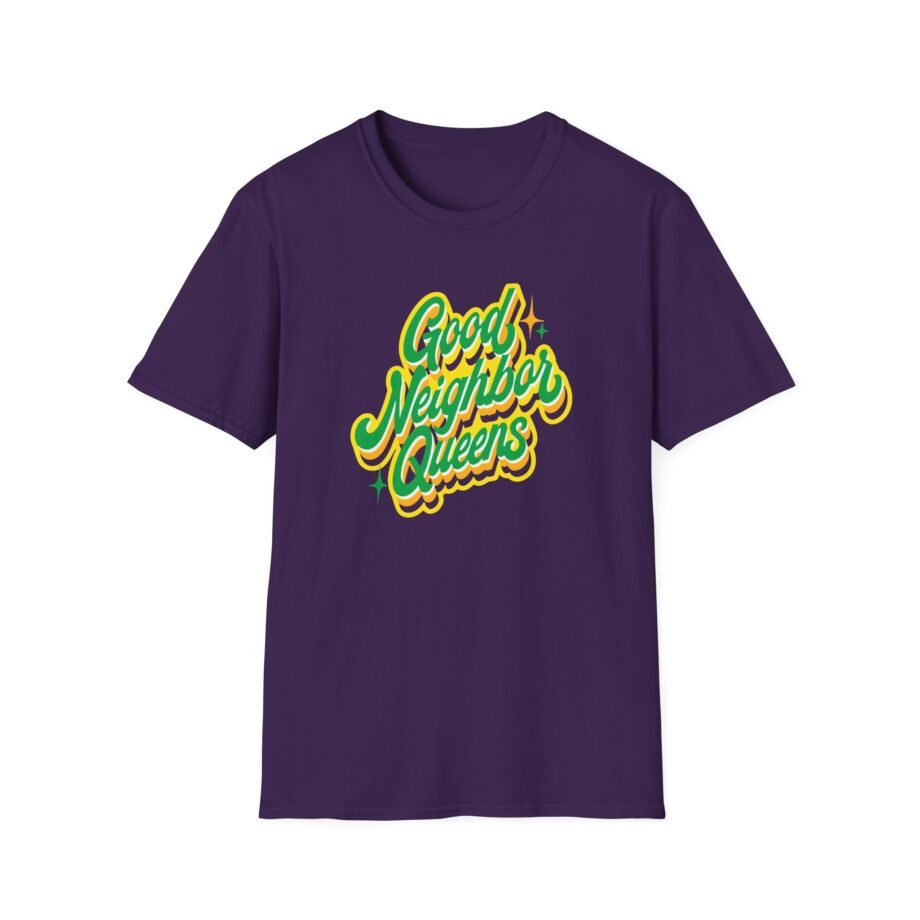 Good Neighbours Queens Unisex Softstyle T-Shirt
