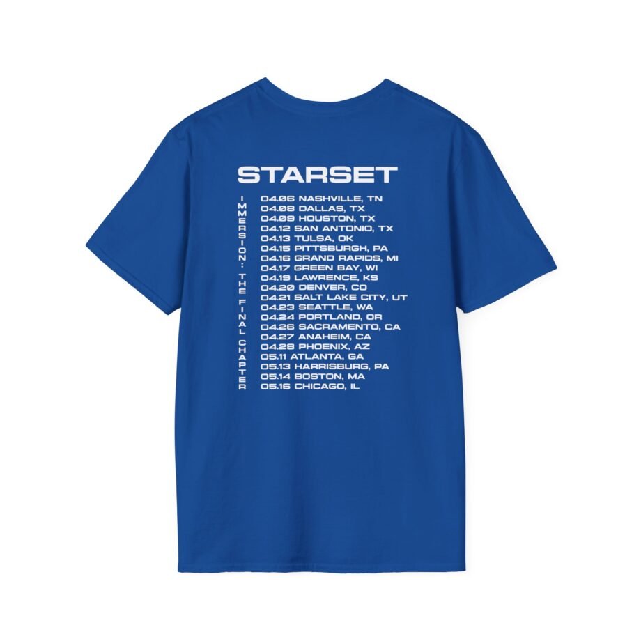 Starset Immersion Red Tour Unisex Softstyle T-Shirt