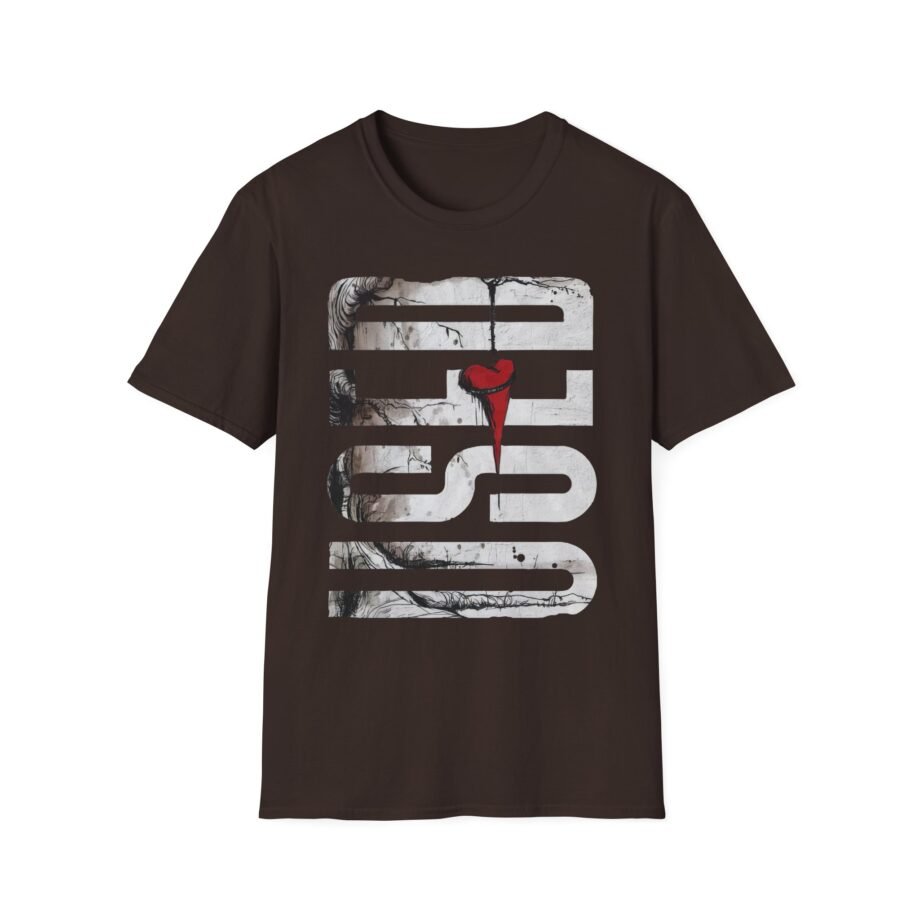 The Used Vertical Heart Unisex Softstyle T-Shirt