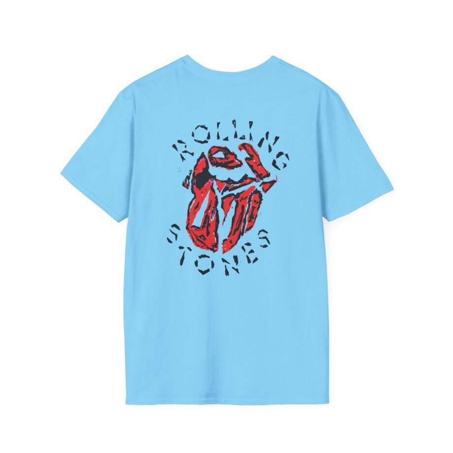Rolling Grrr! Painted Diamond Tongue Unisex Softstyle T-Shirt
