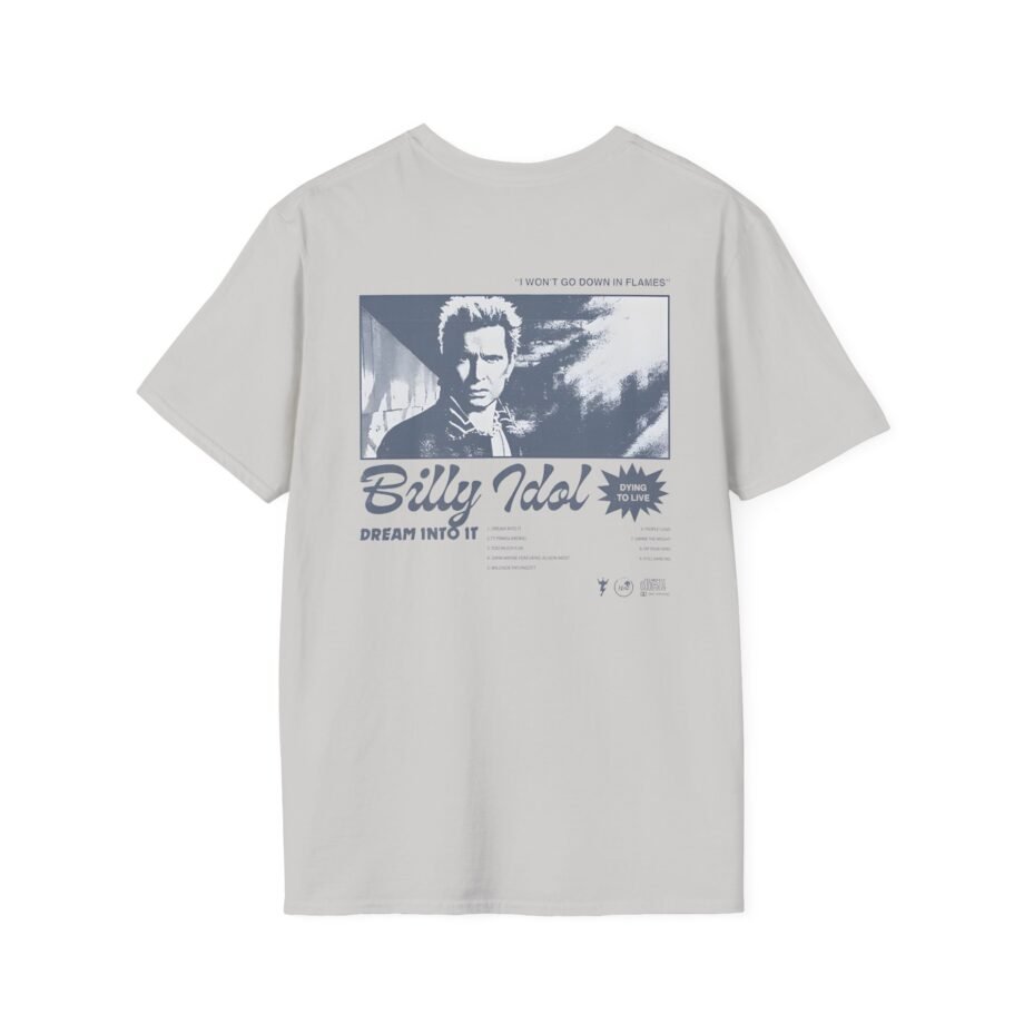 Billy Idol Billy Script Unisex Softstyle Shirt