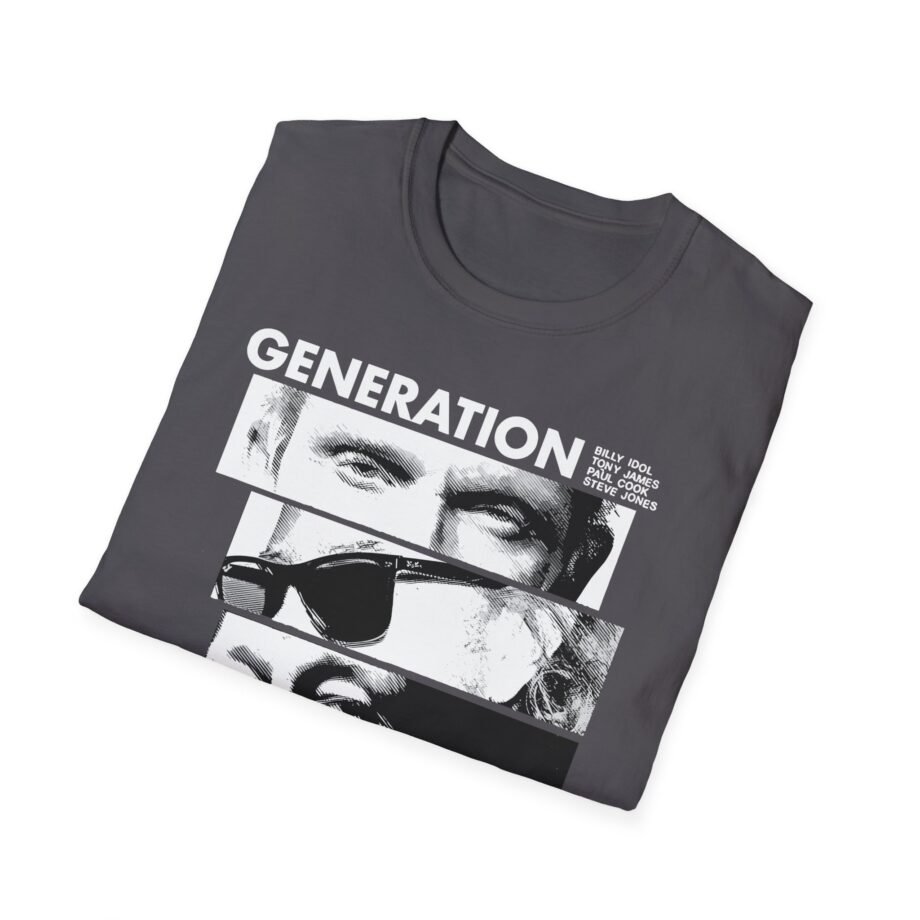 Billy Idol Eye Stack Unisex Softstyle Shirt