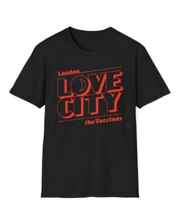 The Vaccines Love City Unisex Softstyle T-Shirt