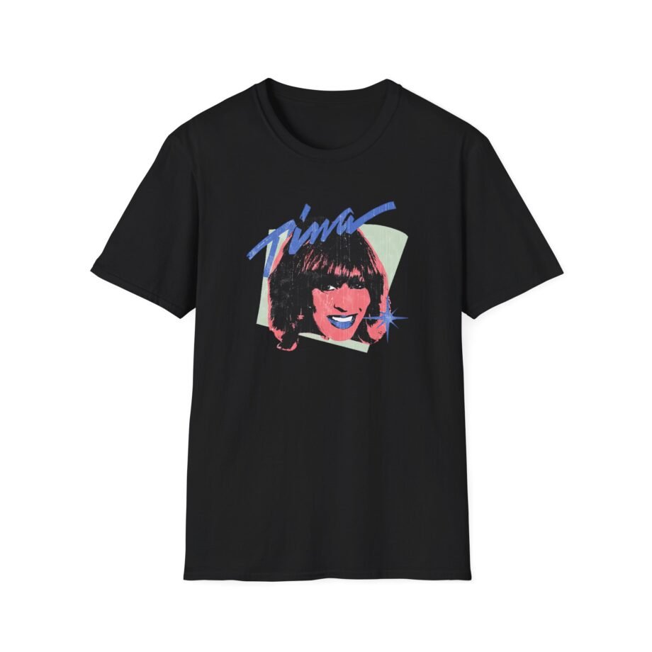 Tina Turner Portrait Unisex Softstyle T-Shirt