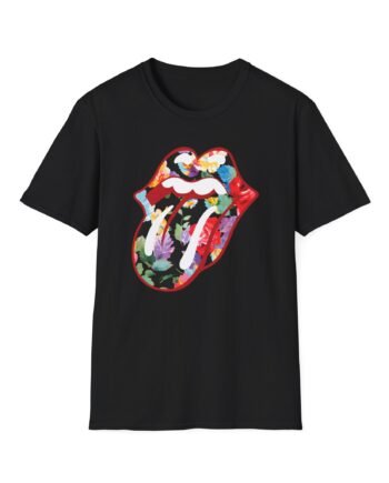 RS Floral Tongue Unisex Softstyle T-Shirt