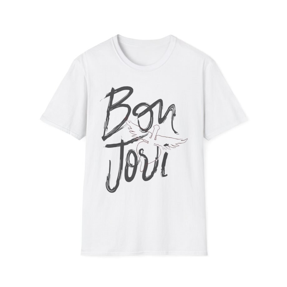 Bon Jovi Brush Strokes Unisex Softstyle T-Shirt