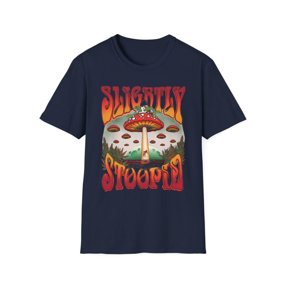 Slightly Stoopid Mushroom Ufo Unisex Softstyle T-Shirt