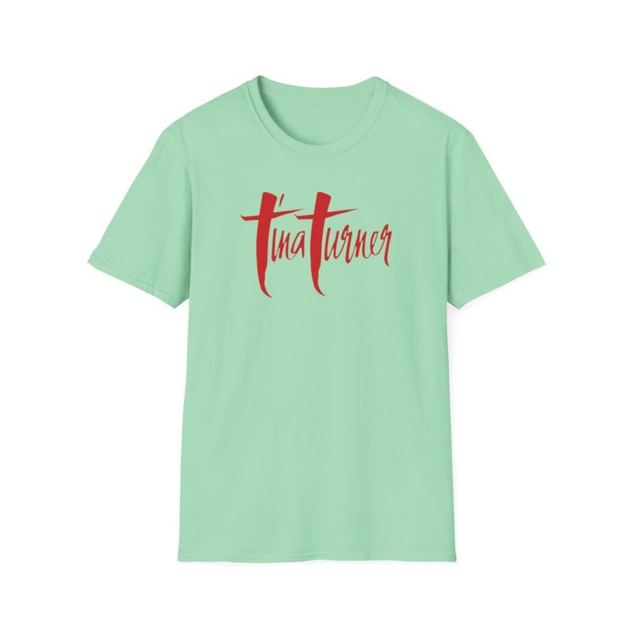 Tina Turner Logo Unisex Softstyle T-Shirt