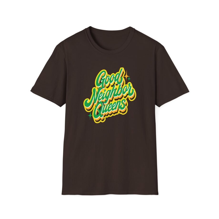Good Neighbours Queens Unisex Softstyle T-Shirt