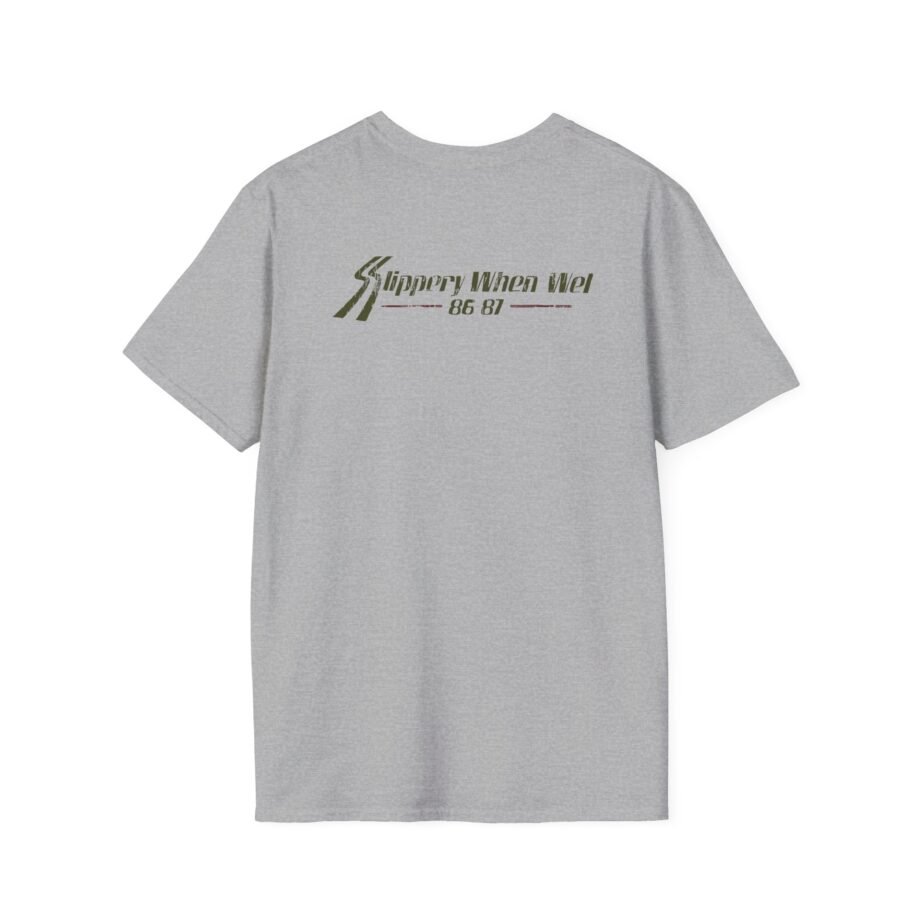 Bon Jovi Slippery When Wet Vintage World Tour Unisex Softstyle T-Shirt