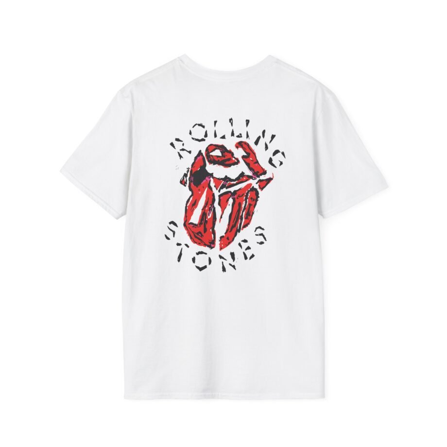 Rolling Grrr! Painted Diamond Tongue Unisex Softstyle T-Shirt