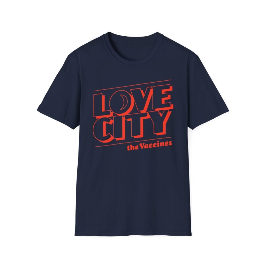 The Vaccines Love City Unisex Softstyle T-Shirt