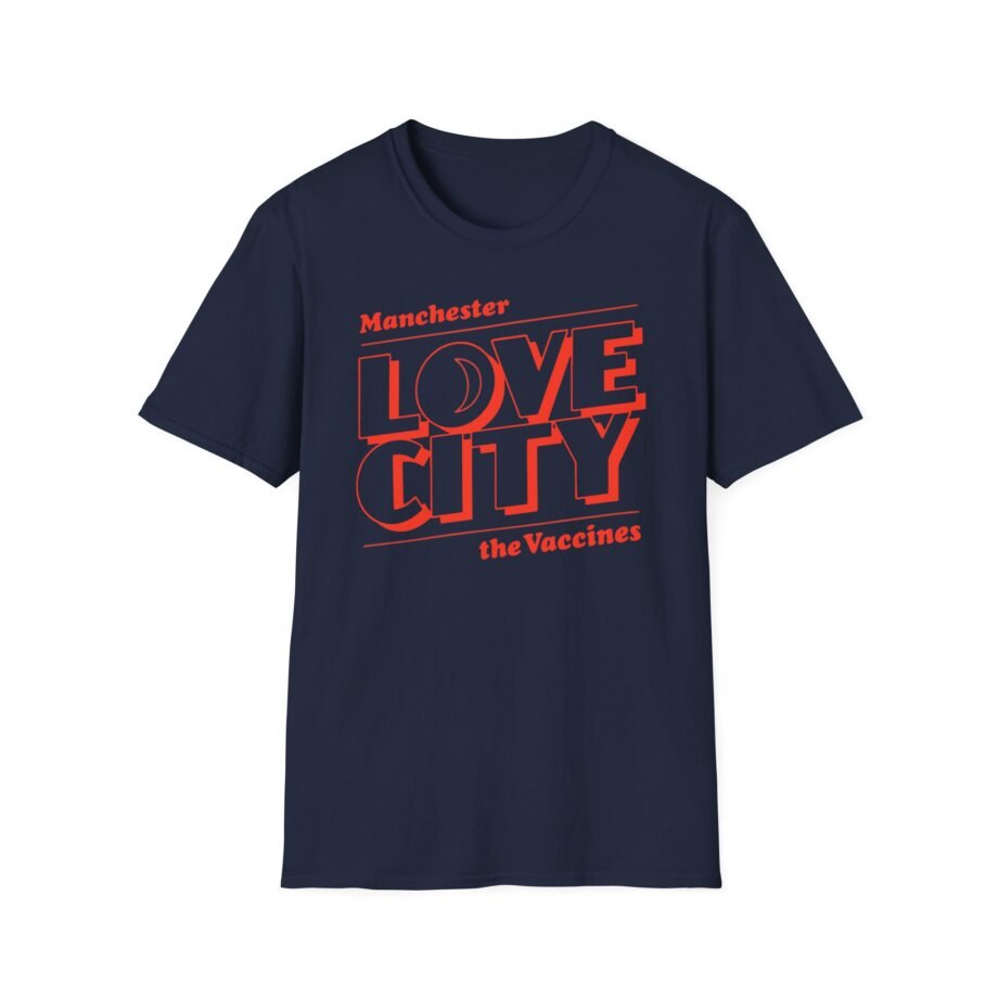 The Vaccines Love City Unisex Softstyle T-Shirt