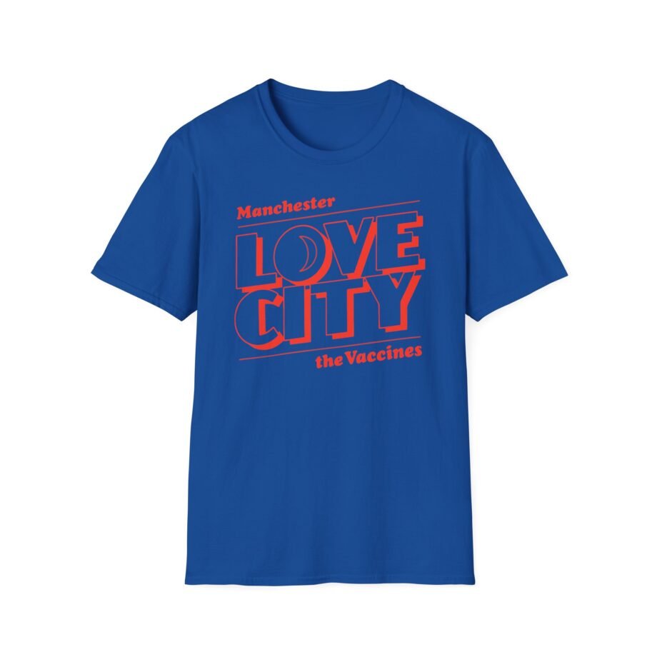The Vaccines Love City Unisex Softstyle T-Shirt