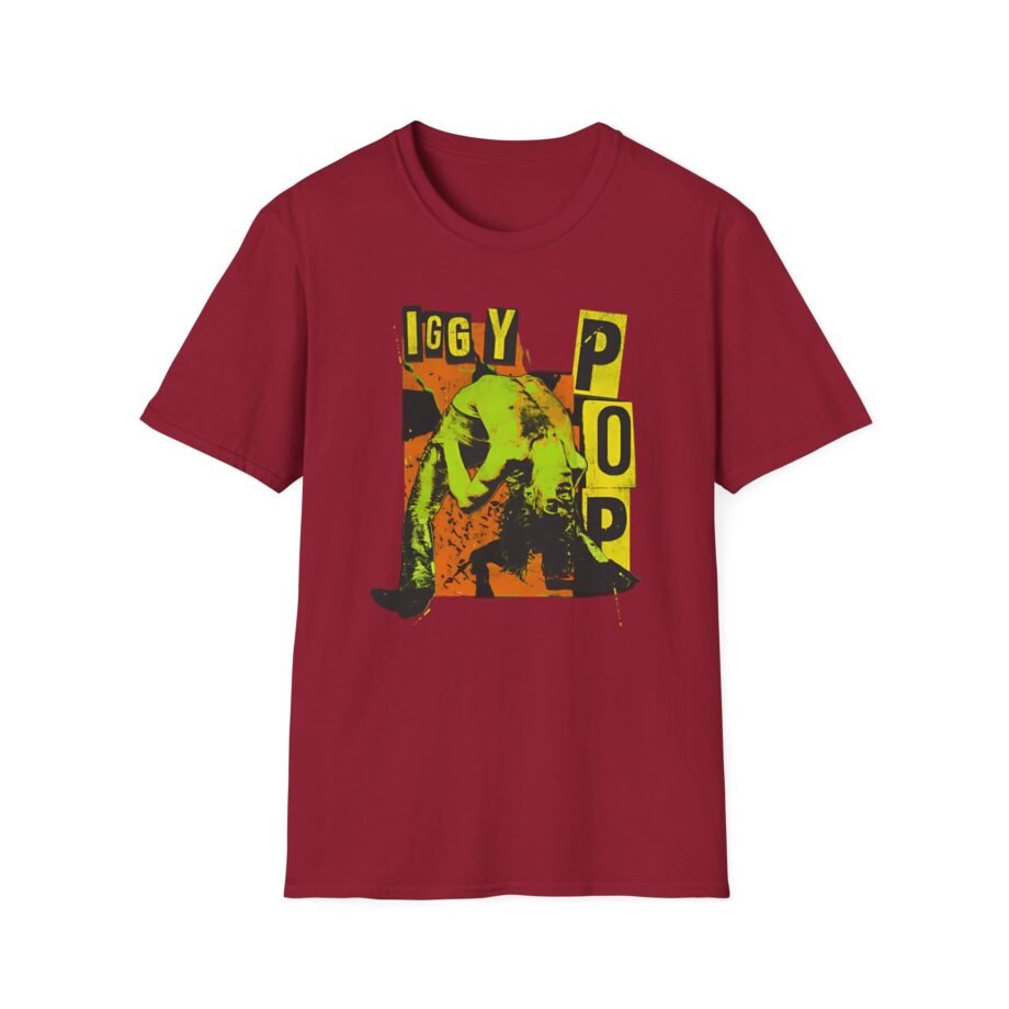 The Stooges Iggy Pop No Values Unisex Softstyle T-Shirt