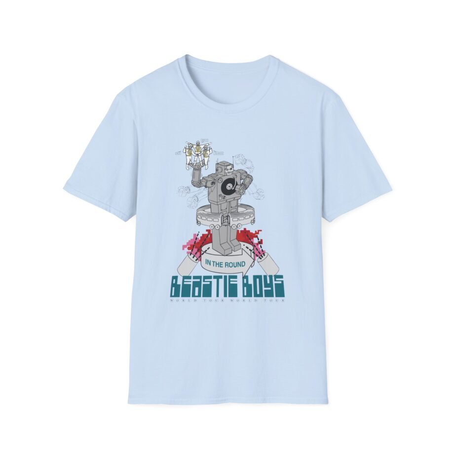 The Beastie Hello Nasty Robot Unisex Softstyle T-Shirt