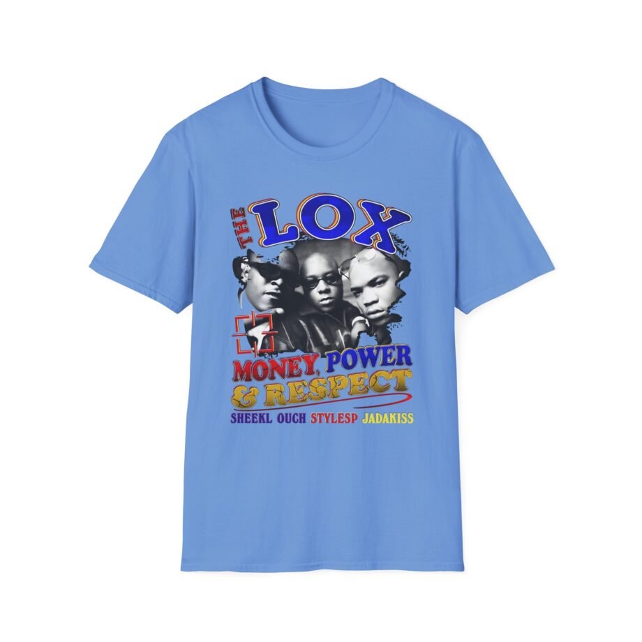 The Lox Money, Power & Respect Unisex Softstyle T-Shirt