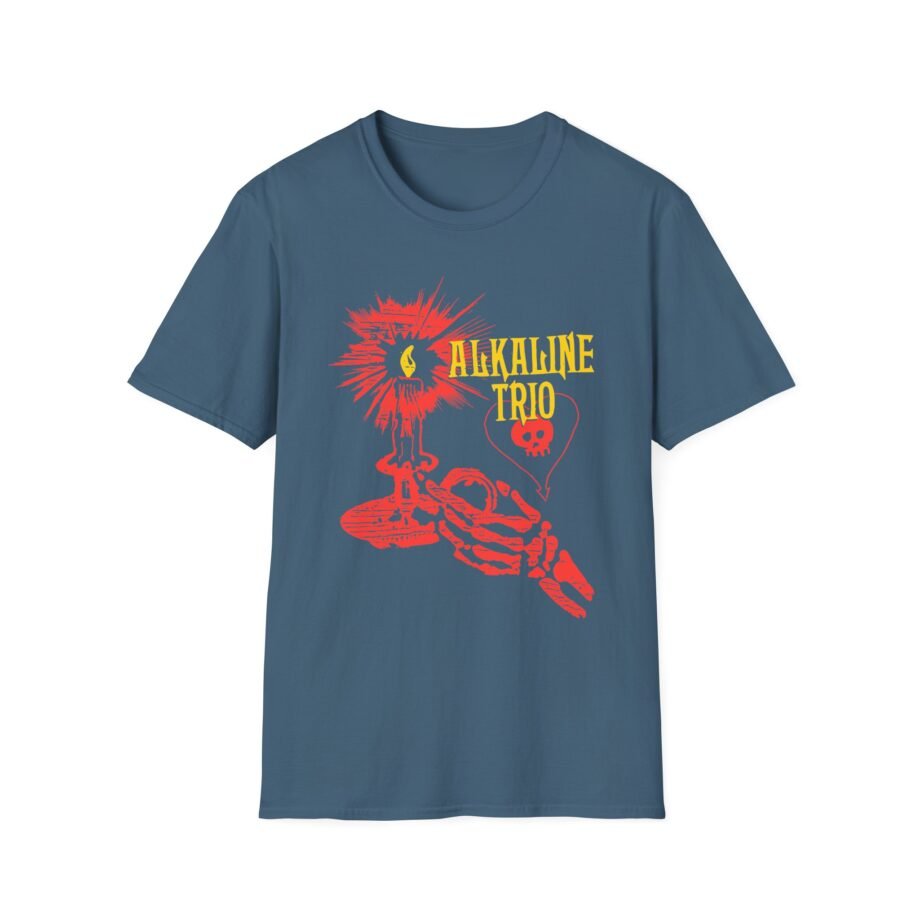 Alkaline Trio Skele Candle Unisex Softstyle T-Shirt