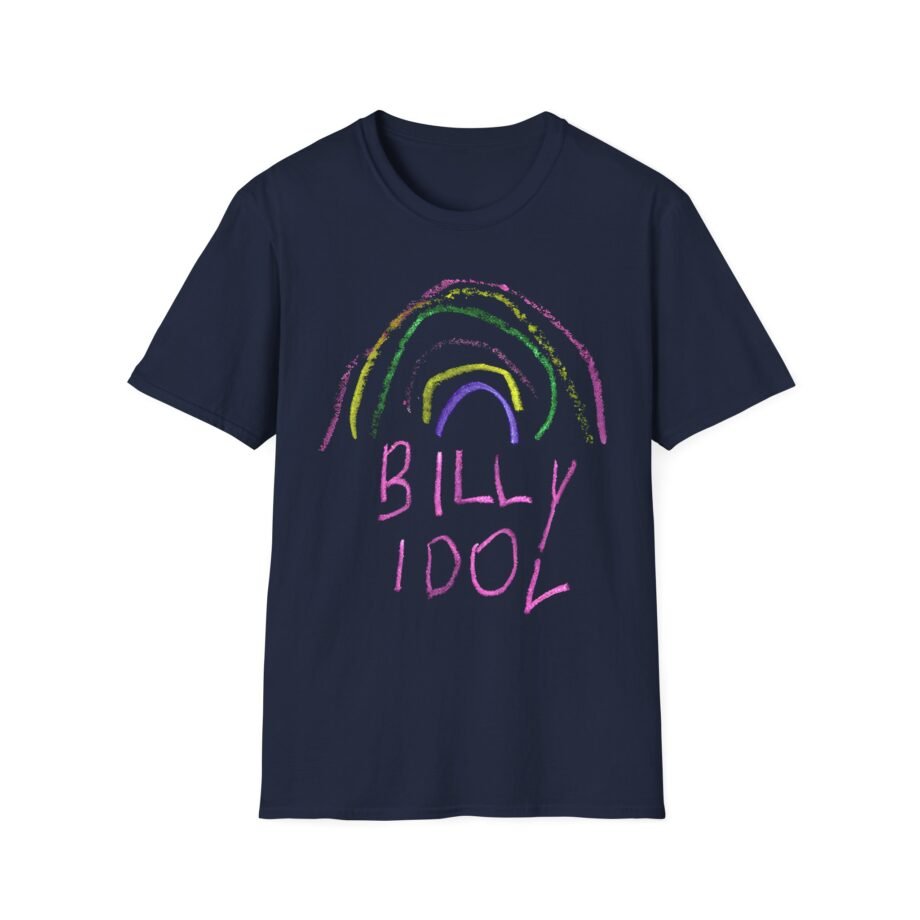 Billy Idol Rainbow Unisex Softstyle Shirt