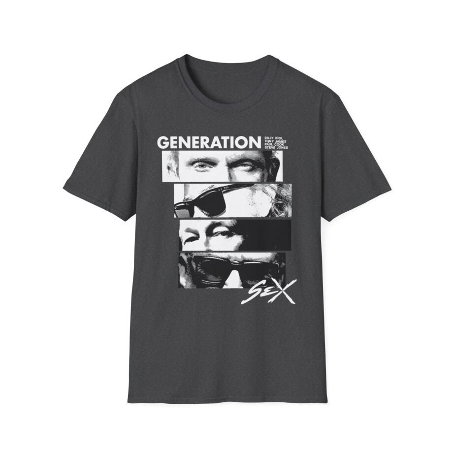 Billy Idol Eye Stack Unisex Softstyle Shirt