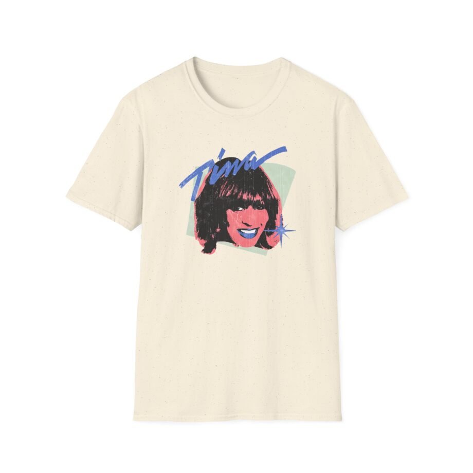 Tina Turner Portrait Unisex Softstyle T-Shirt