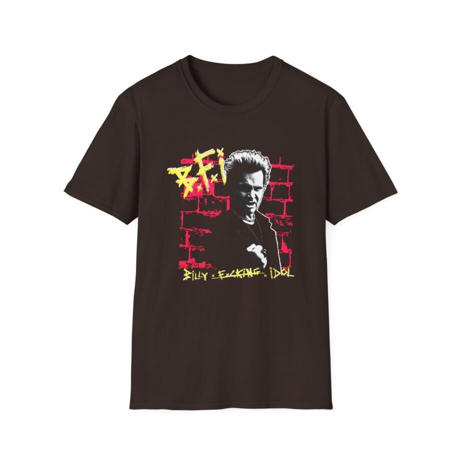 Billy Idol BFI Brick Unisex Softstyle Shirt