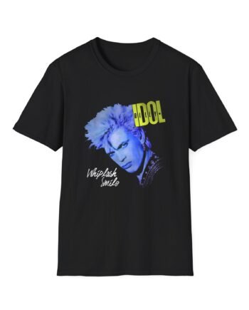 Billy Idol Whiplash Smile Album Unisex Softstyle Shirt