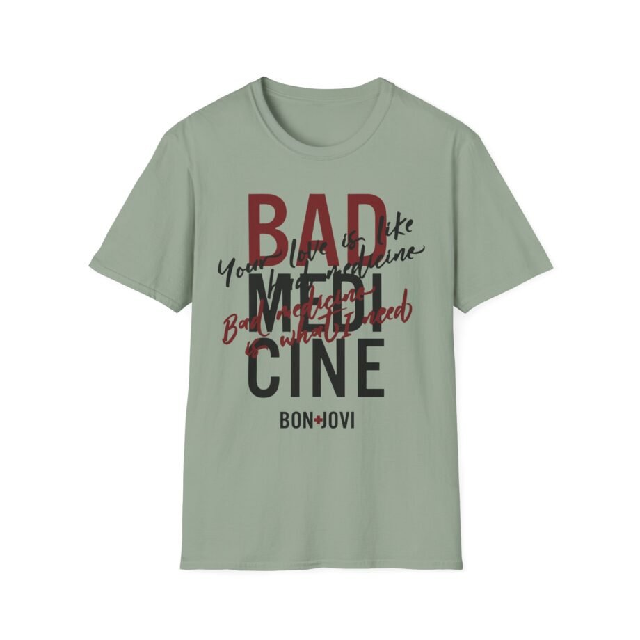 Bon Jovi Bad Medicine Unisex Softstyle T-Shirt