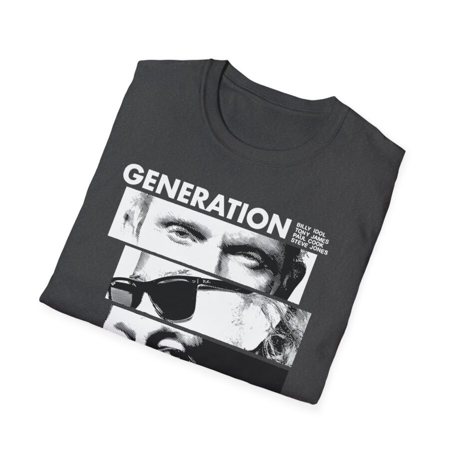 Billy Idol Eye Stack Unisex Softstyle Shirt