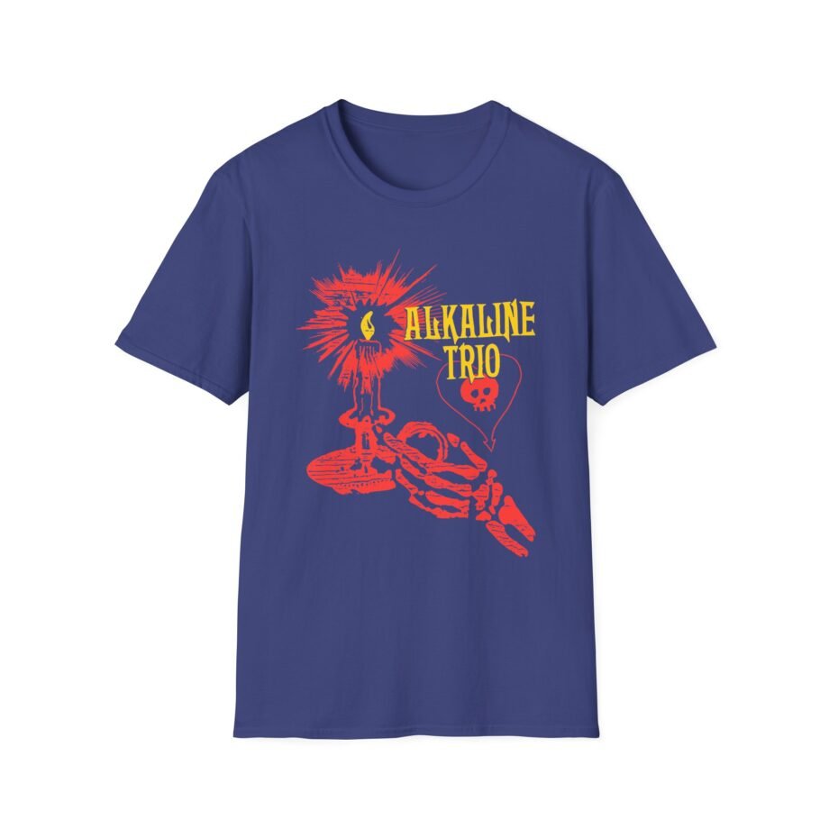 Alkaline Trio Skele Candle Unisex Softstyle T-Shirt