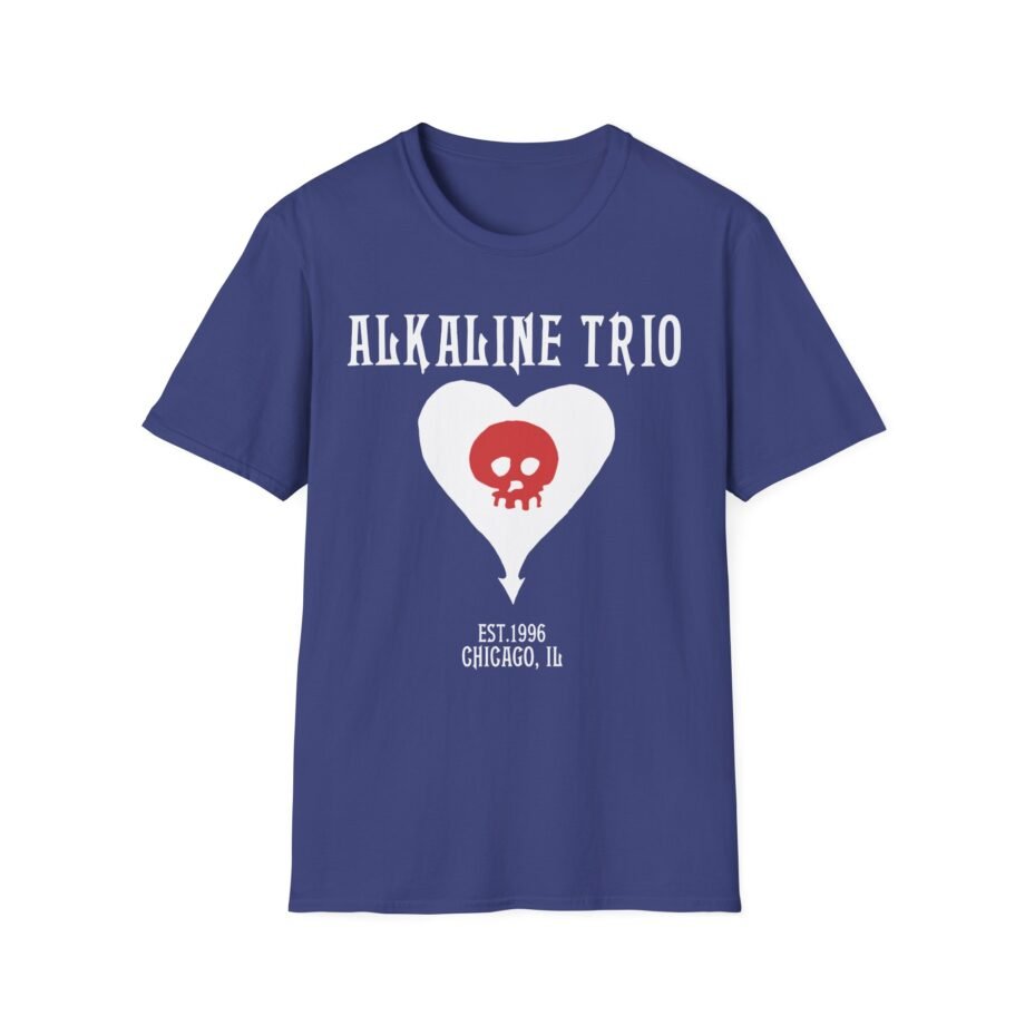 Alkaline Trio Heartskull Album Icons Unisex Softstyle T-Shirt