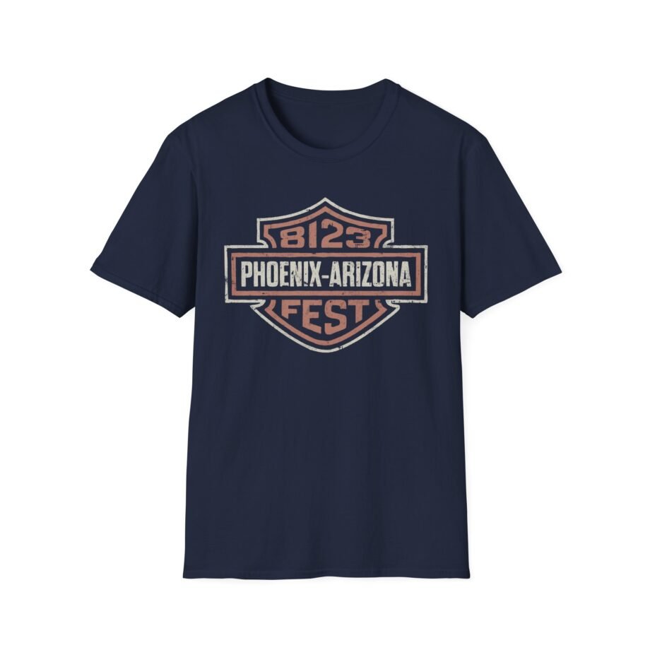 The Maine 8123 Fest Moto Unisex Softstyle T-Shirt