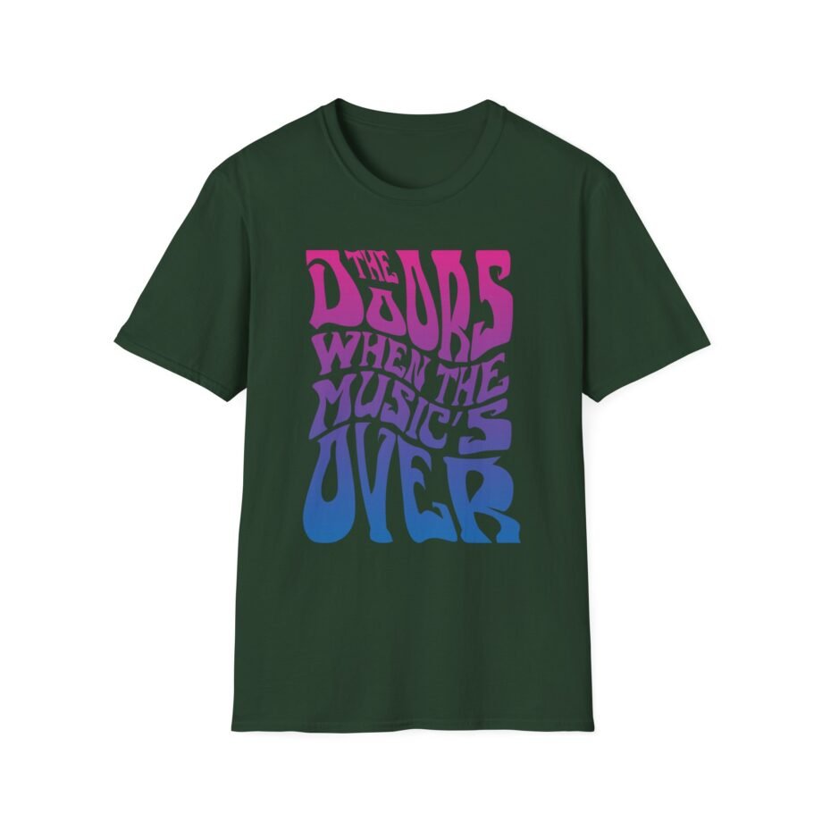 The Doors When the Music's Over Unisex Softstyle T-Shirt