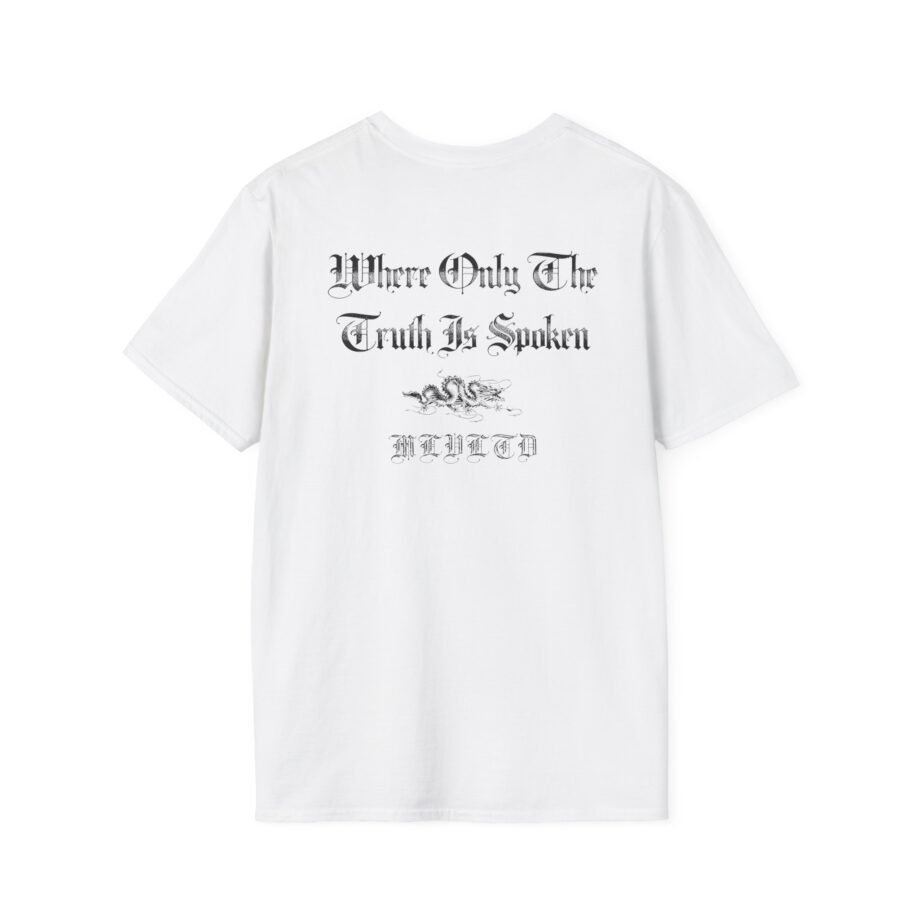Malevolence Where Only the Truth is Spoken Unisex Softstyle T-Shirt