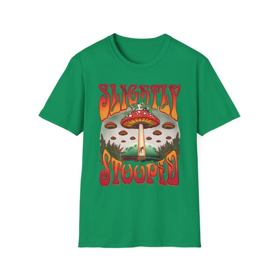Slightly Stoopid Mushroom Ufo Unisex Softstyle T-Shirt