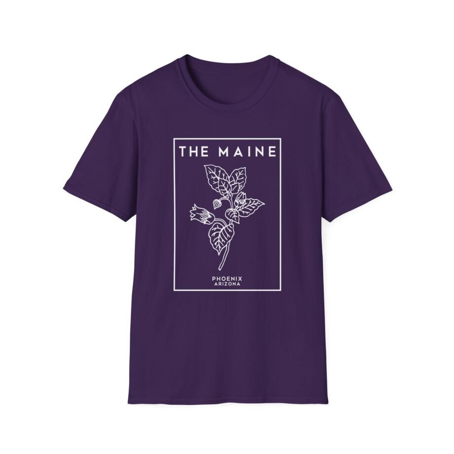 The Maine Flower Unisex Softstyle T-Shirt