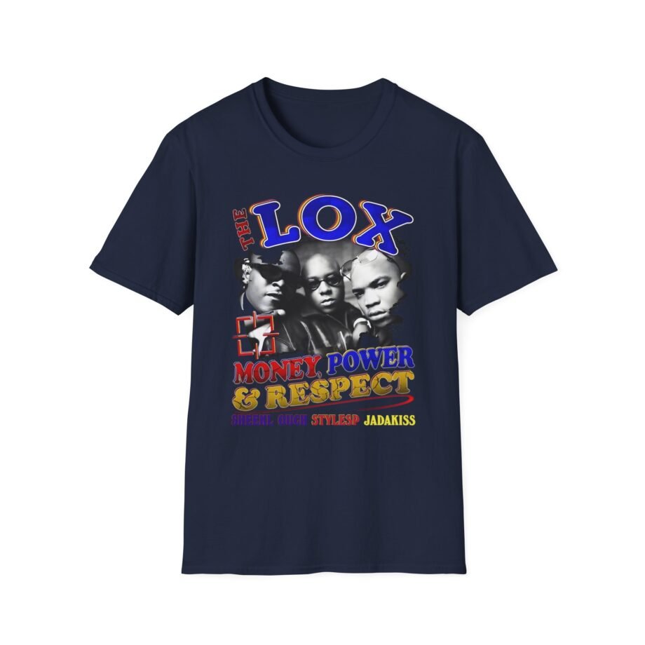 The Lox Money, Power & Respect Unisex Softstyle T-Shirt
