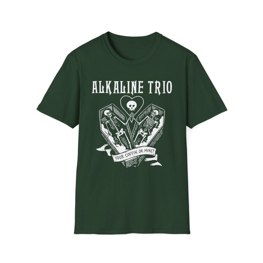 Alkaline Trio Your Coffin Unisex Softstyle T-Shirt