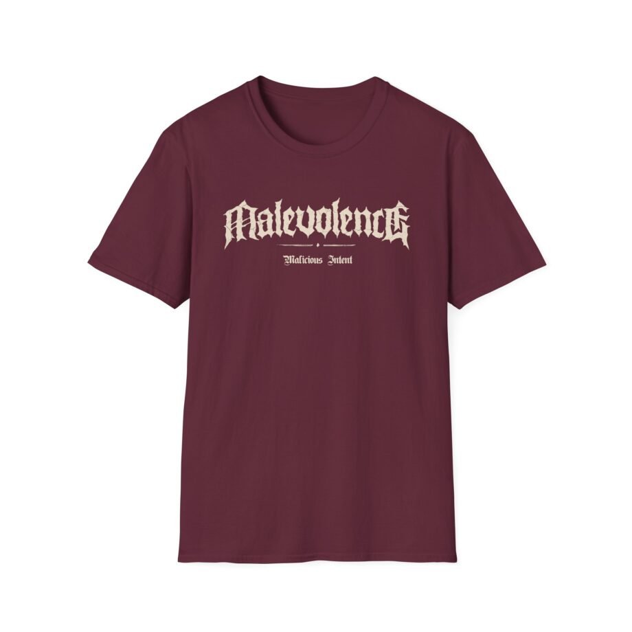 Malevolence Malicious Intent unisex softstyle t-shirt