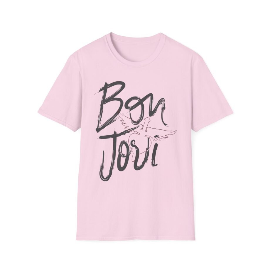 Bon Jovi Brush Strokes Unisex Softstyle T-Shirt
