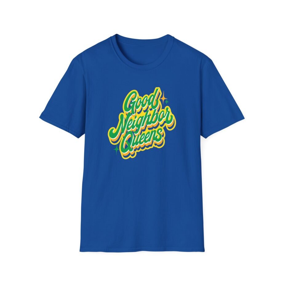 Good Neighbours Queens Unisex Softstyle T-Shirt