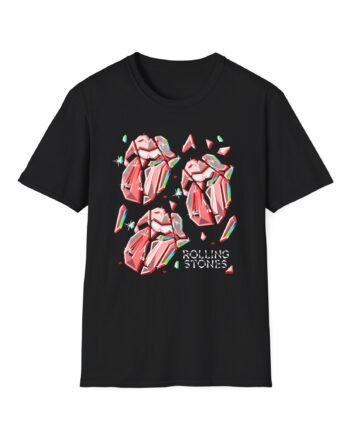 RS Hackney Diamonds Multi Tongue Unisex Softstyle T-Shirt
