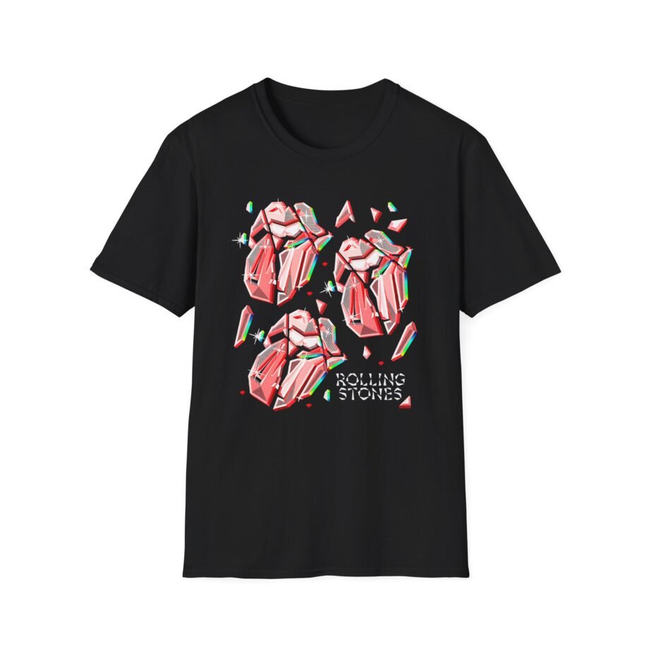 RS Hackney Diamonds Multi Tongue Unisex Softstyle T-Shirt